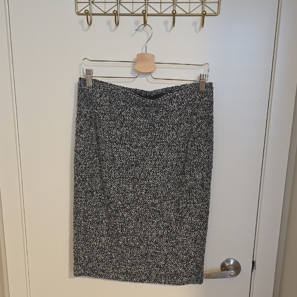 Joe Fresh Black and White Pencil Skirt